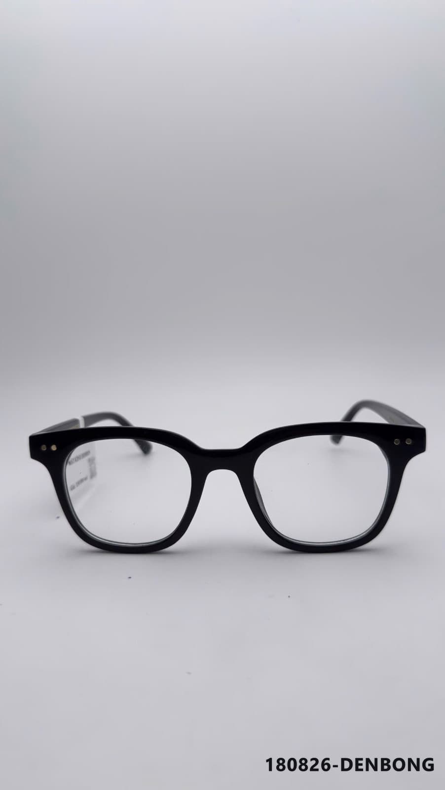 Gọng Vuông Nhựa Plastic Đen (180826-DENBONG)