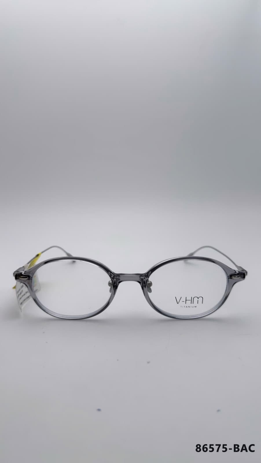 Gọng Oval Kim loại phối nhựa Bạc (86575-BAC)