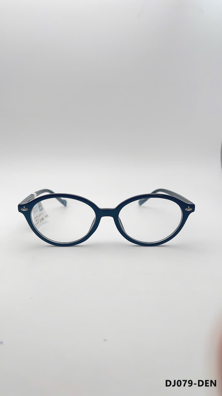 Gọng Oval Nhựa Acetate Đen (DJ079-DEN)