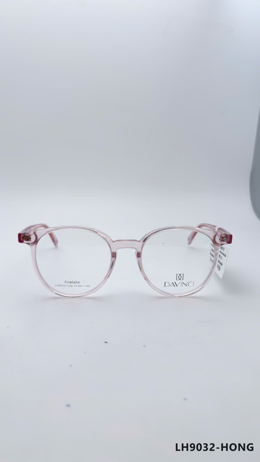 Gọng Tròn Nhựa dẻo Hồng (LH9032-HONG)