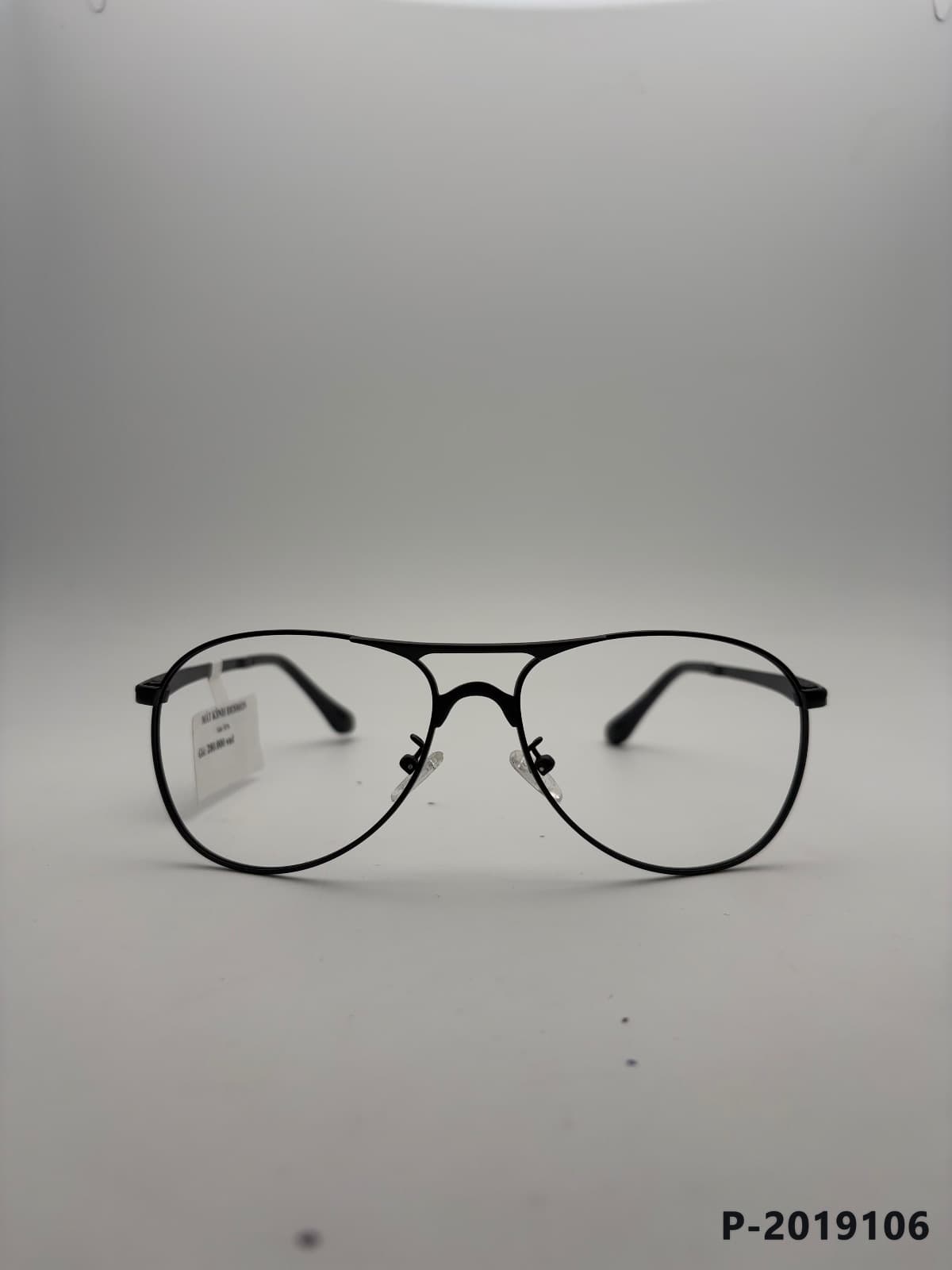Gọng Oval Kim loại Đen (P-2019106)