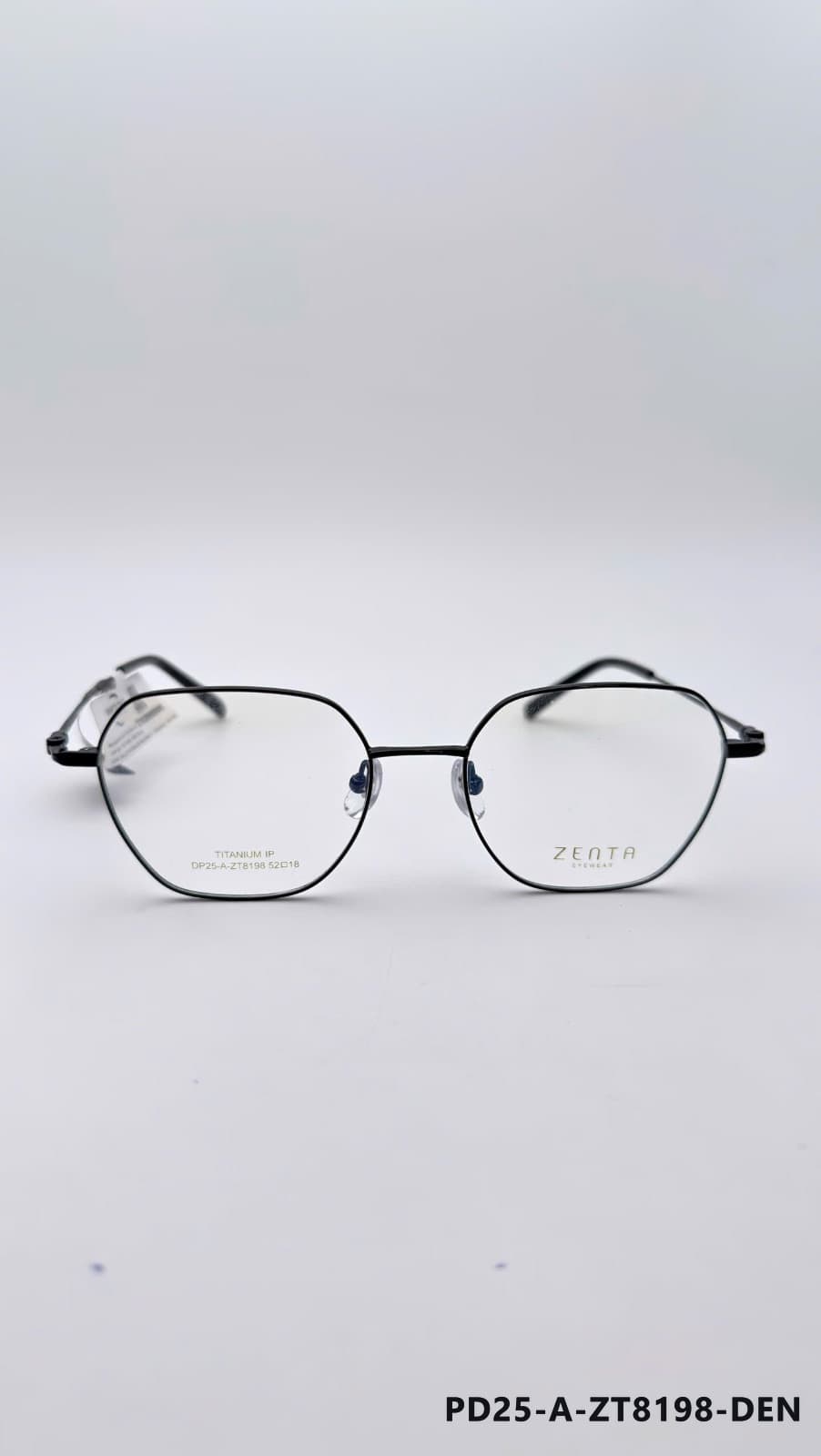 Gọng Đa giác Titan Đen (PD25-A-ZT8198-DEN)