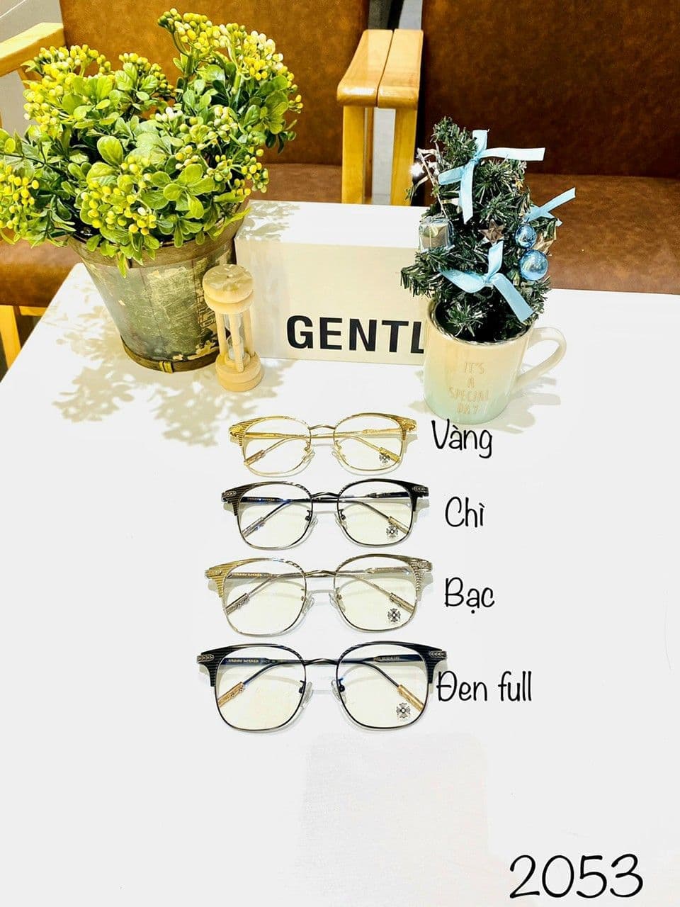 GỌNG KÍNH MẮT VUÔNG THỜI TRANG DESIGN. DESON 2053