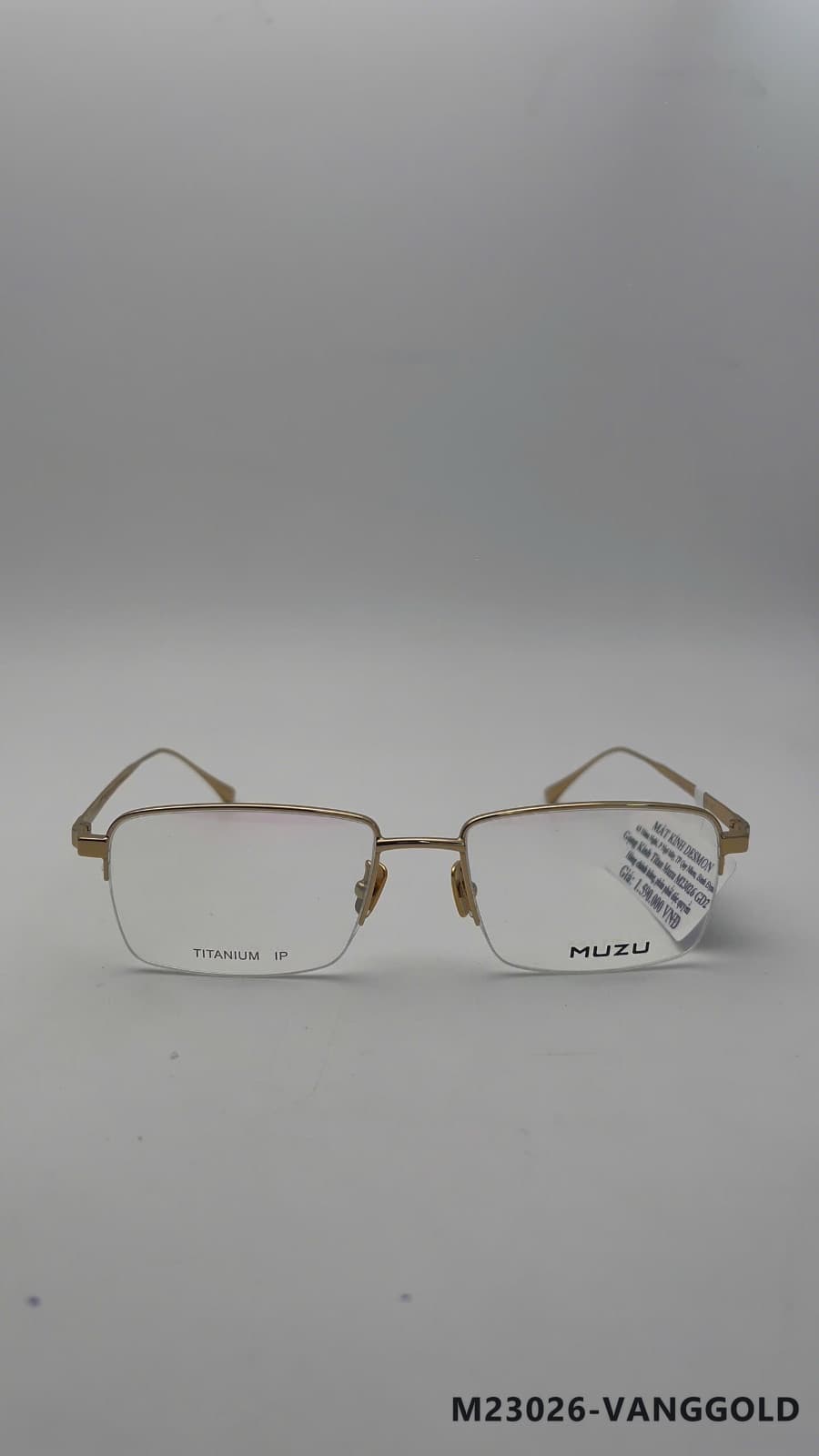 Gọng Chữ nhật Titan Vanggold (M23026-VANGGOLD)