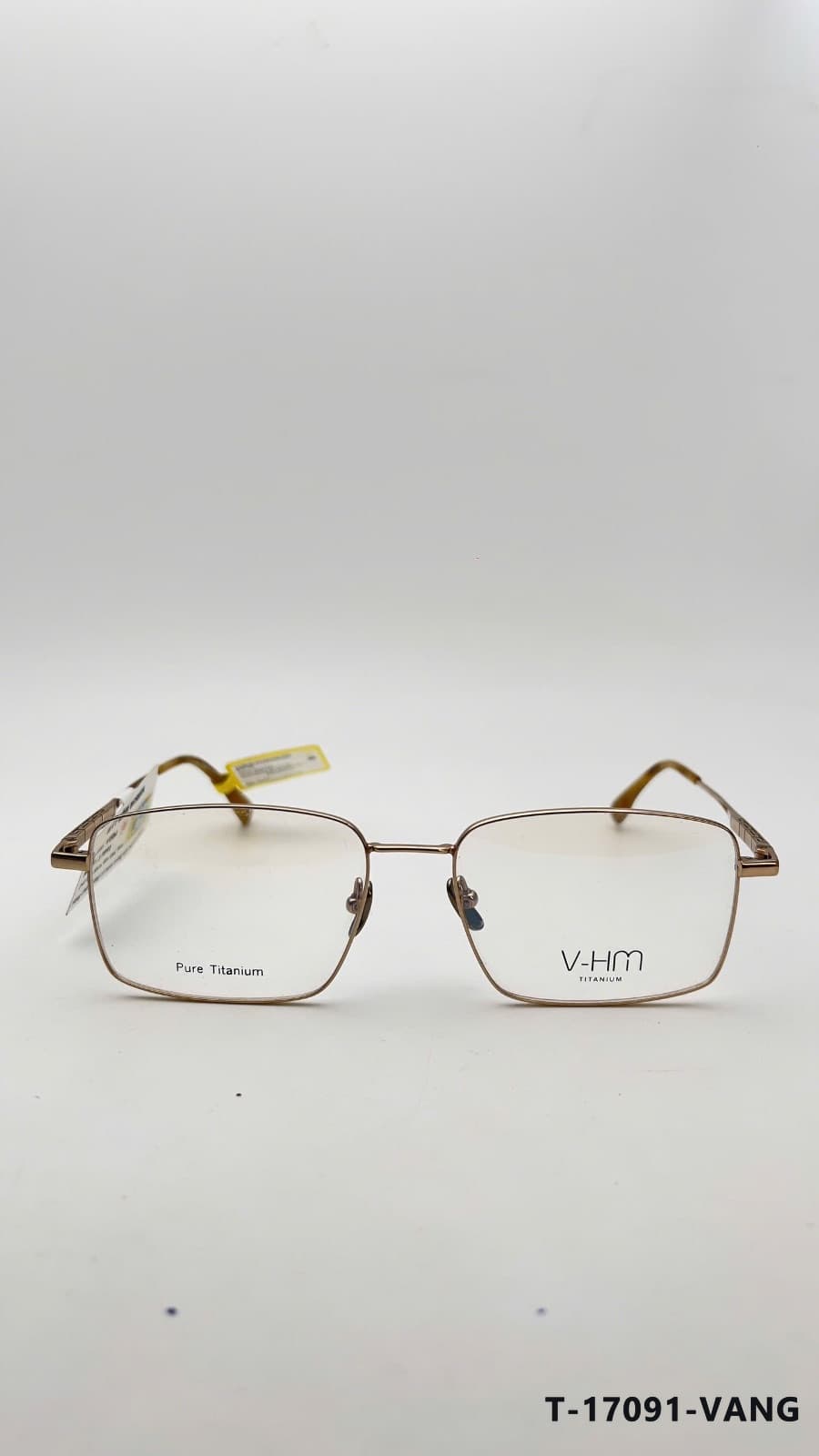 Gọng Chữ nhật Kim loại Vàng (T-17091-VANG)