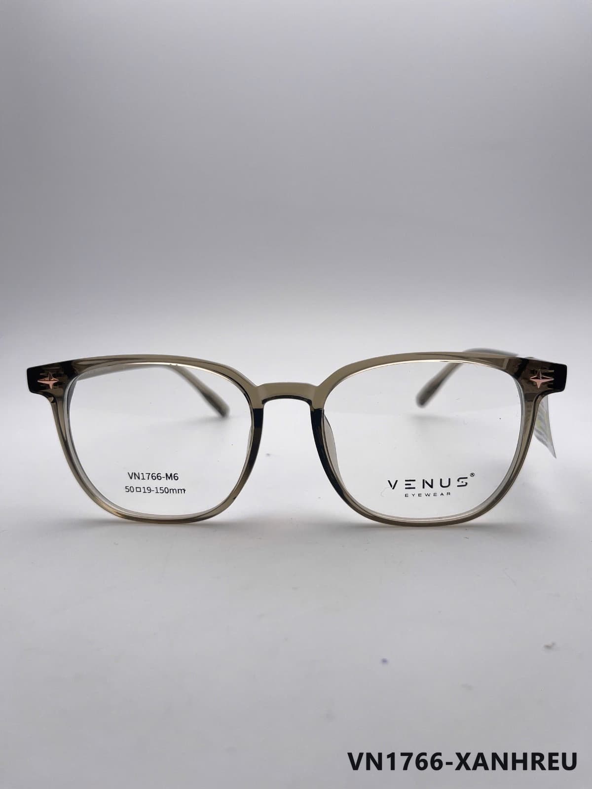 Gọng Vuông Nhựa Acetate Xanh rêu (VN1766-XANHREU)