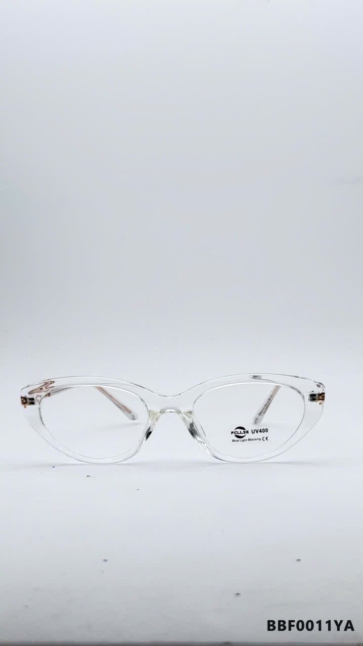 Gọng mắt mèo ngựa acetate trong suốt (BBF0011YA-TRONG)