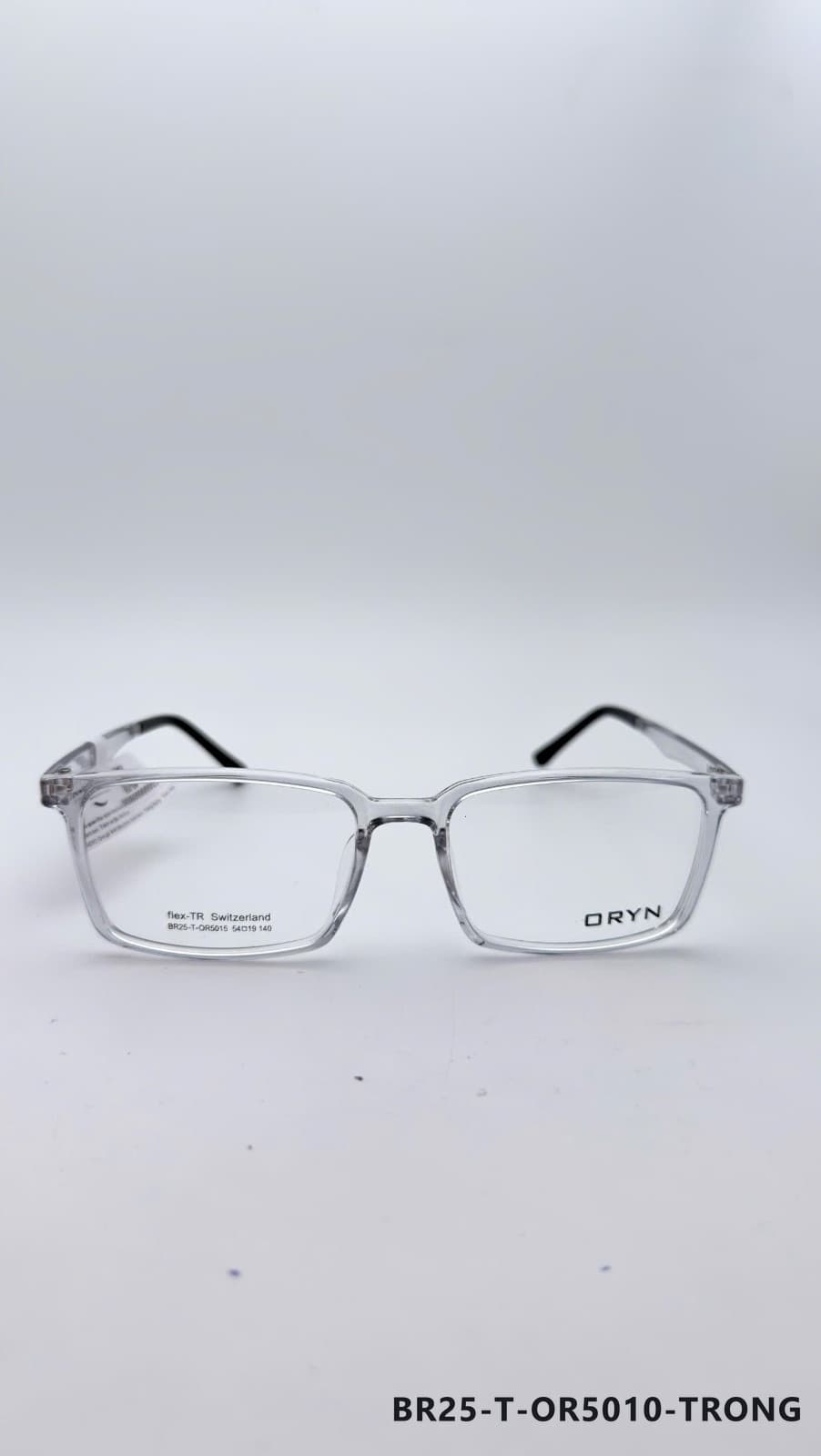 Gọng Chữ nhật Nhựa dẻo Trong suốt (BR25-T-OR5010-TRONG)