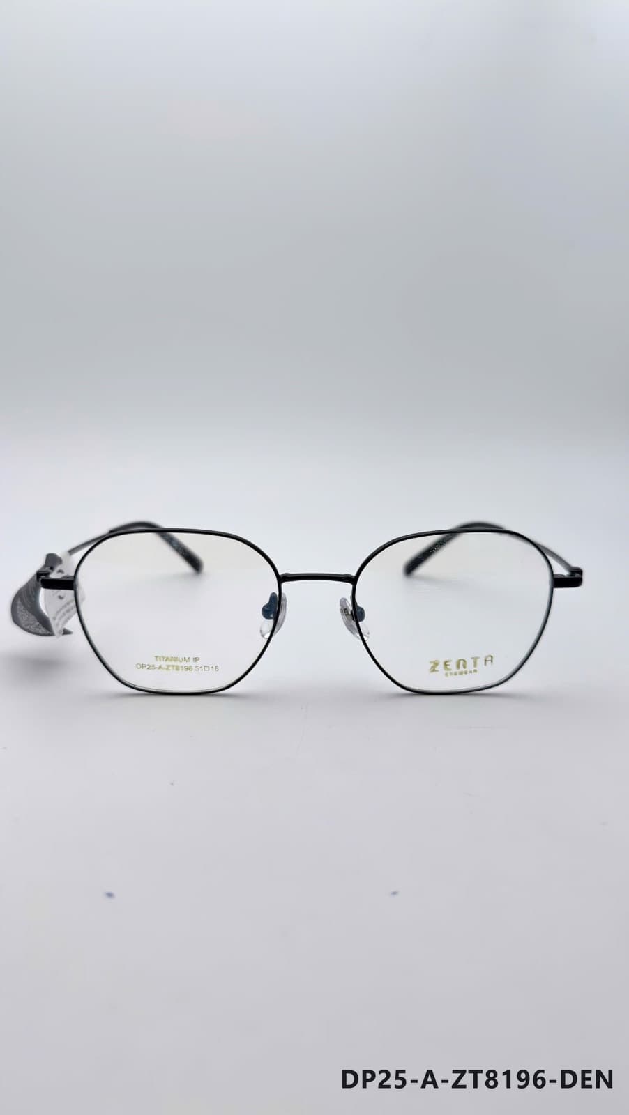 Gọng Đa giác Titan Đen (DP25-A-ZT8196-DEN)