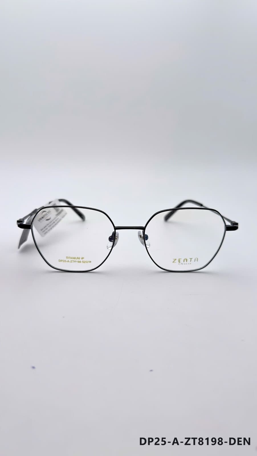 Gọng Đa giác Titan Đen (DP25-A-ZT8198-DEN)