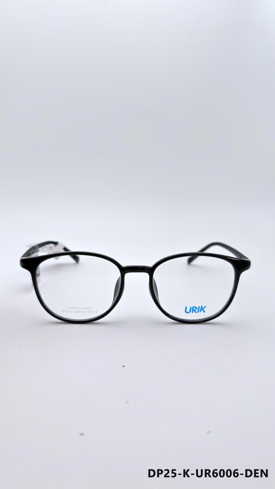 Gọng Tròn Nhựa dẻo Đen (DP25-K-UR6006-DEN)
