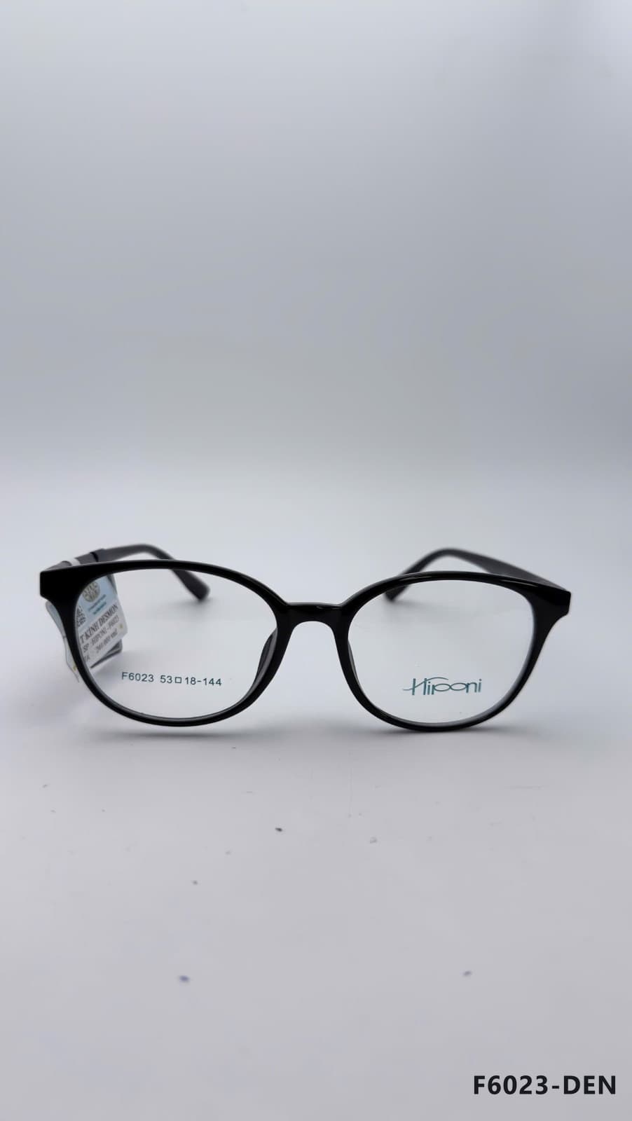 Gọng Đa giác Nhựa dẻo Đen (F6023-DEN)