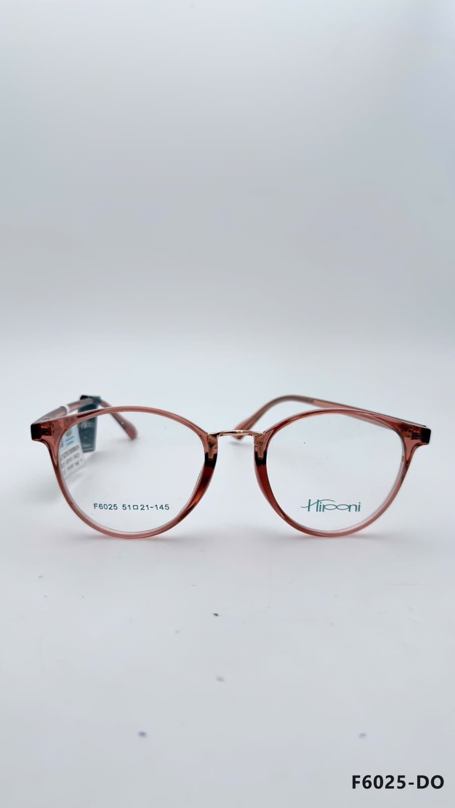 Gọng Tròn Nhựa dẻo đỏ (F6025-DO)