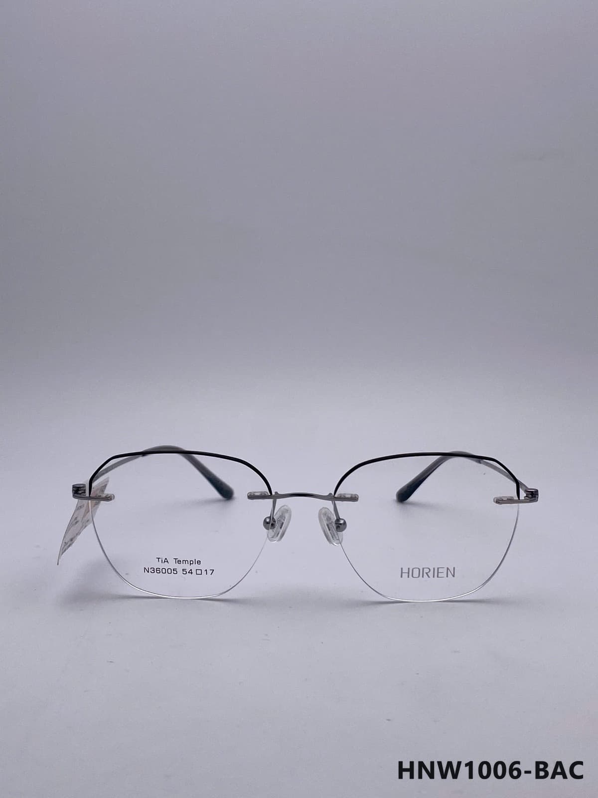 Gọng Tròn Kim loại Bạc (HNW1006-BAC)