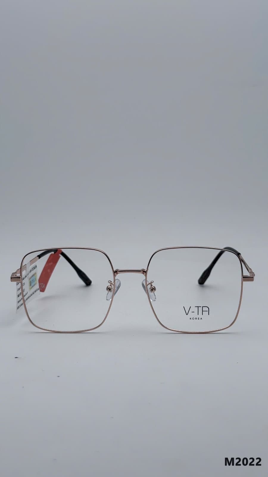 Gọng vuông kim loại nâu (M2022-NAU)