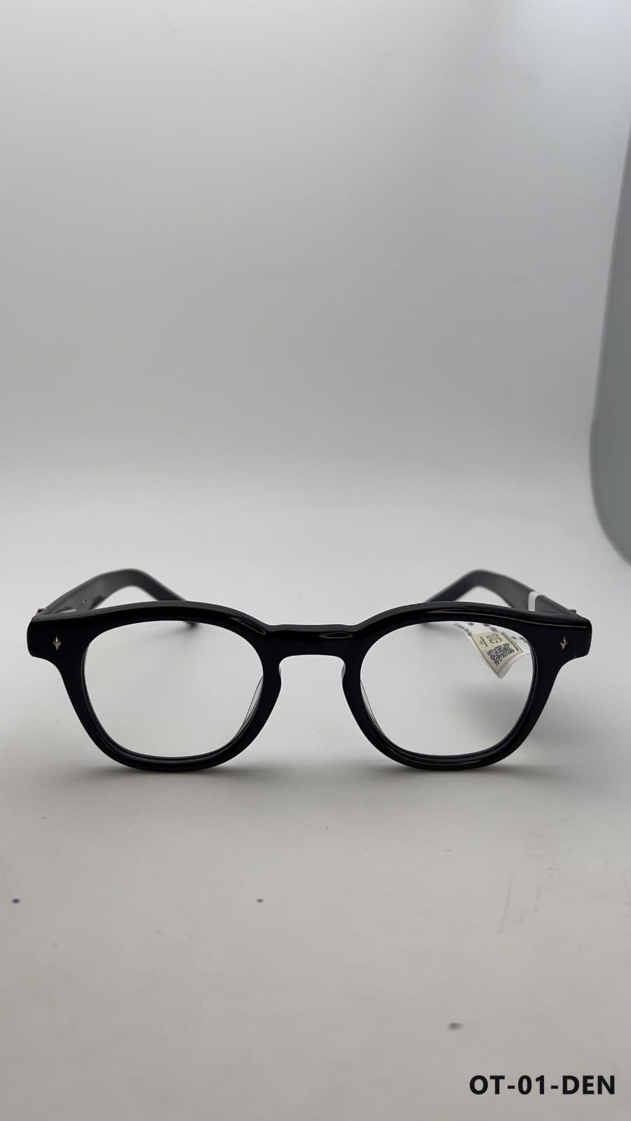 Gọng Vuông Nhựa Acetate Đen (OT-01-DEN)