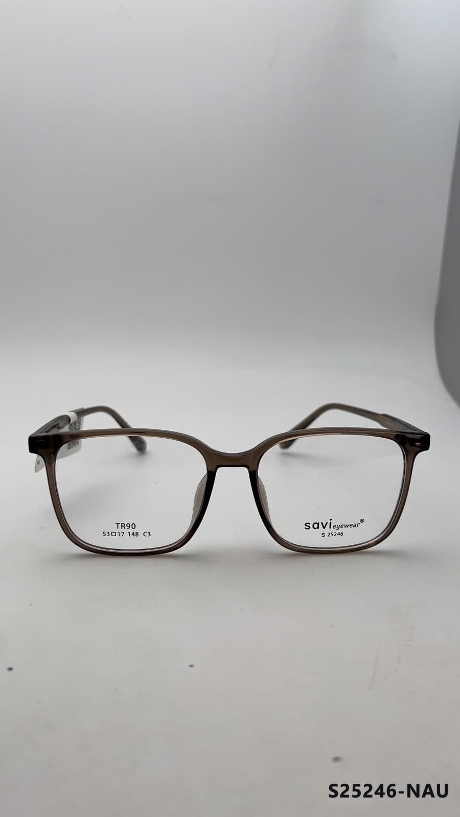 Gọng Vuông Nhựa Acetate Nâu (S25246-NAU)