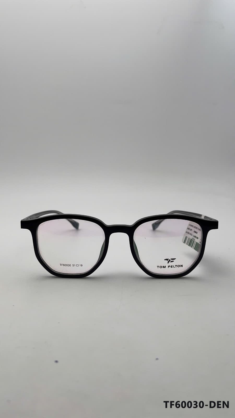 Gọng Đa giác Nhựa Acetate Đen (TF60030-DEN)