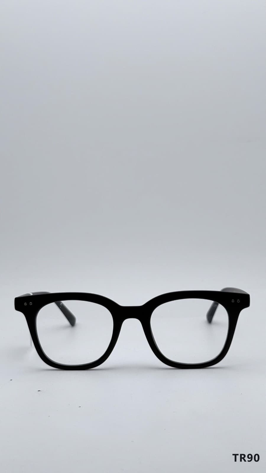 Gọng vuộng nhựa acetate đen (TR90-DEN)