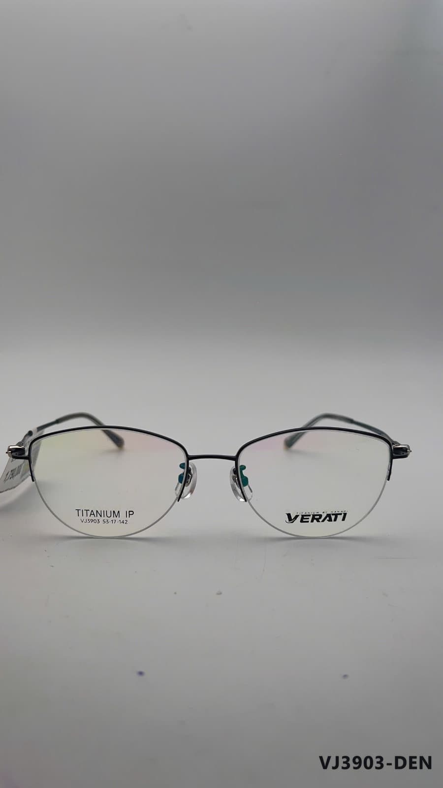 Gọng Mắt mèo Kim loại Đen (VJ3903-DEN)