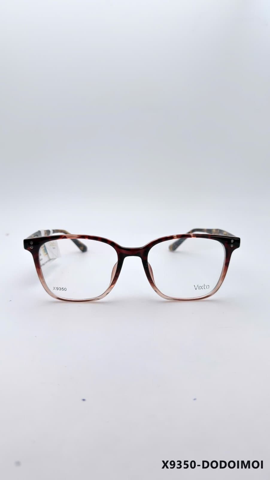 Gọng Vuông Nhựa Acetate Đỏ đồi mồi (X9350-DODOIMOI)