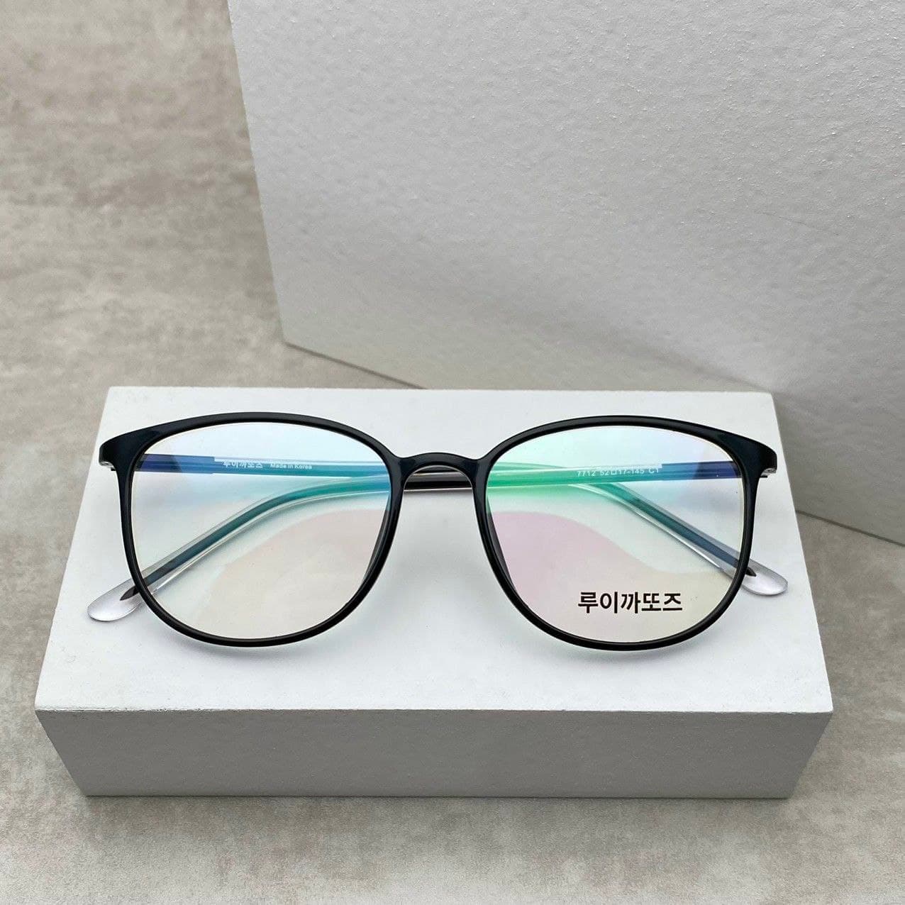 GỌNG KÍNH MẮT TRÒN DESIGN. CAO CẤP ACETATE 7712