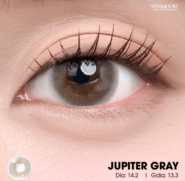 Jupiter Gray - Mẫu lens xám tây nhưng tự nhiên