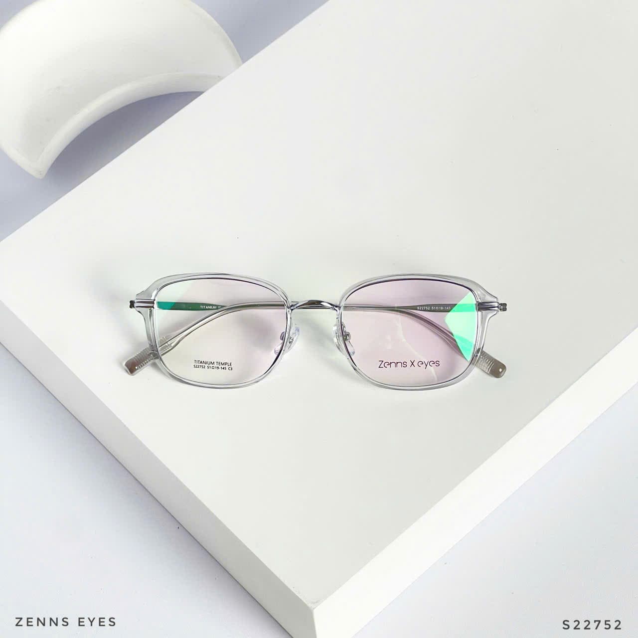 KÍNH VUÔNG ZENNS EYES S22752 – NHẸ BỀN, TỐI GIẢN, THỜI TRANG HẰNG NGÀY
