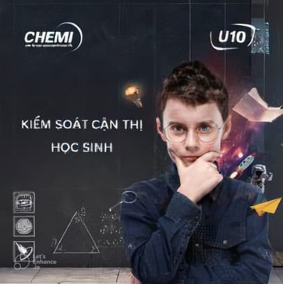 TRÒNG KÍNH KIỂM SOÁT CẬN THỊ - CHEMI U10