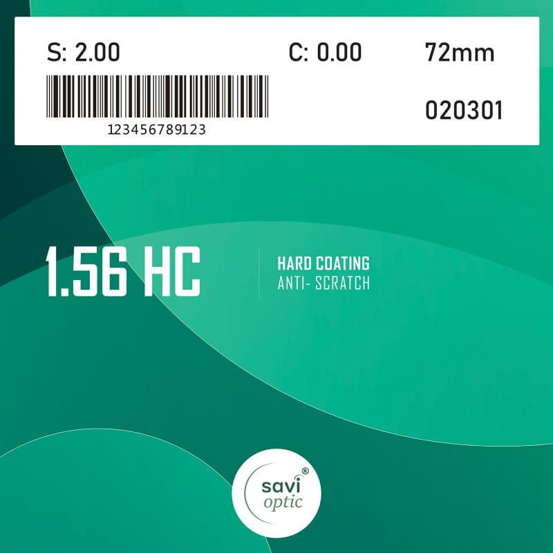 TRÒNG KÍNH SAVI 1.56 UV380 PROTECT