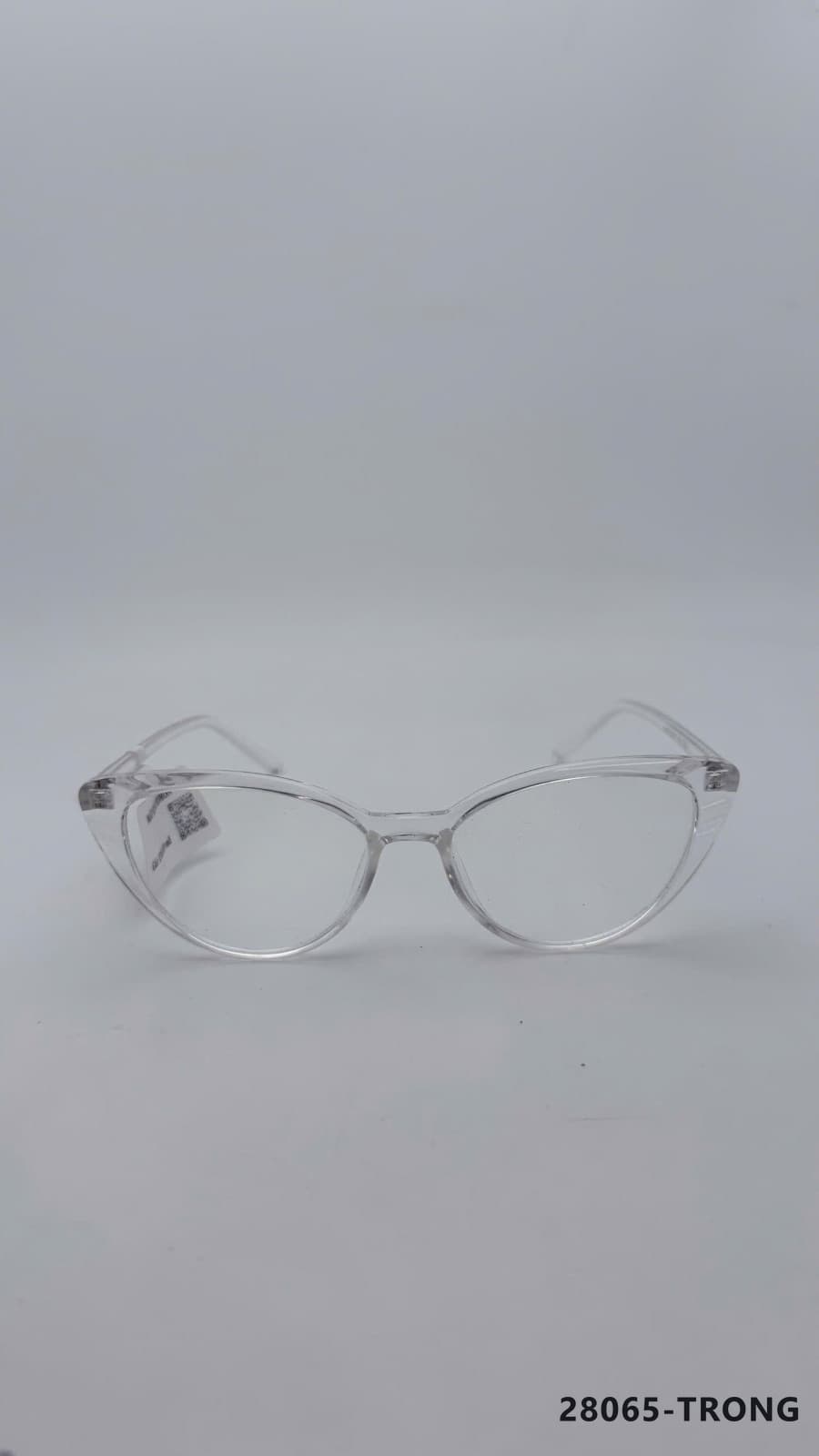 Gọng Mắt mèo Nhựa dẻo Trong suốt (28065-TRONG)