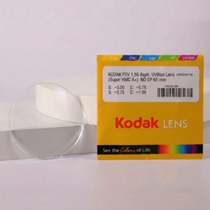 Tròng Kính Chống Ánh Sáng Xanh Kodak FSV 1.56 Asph UV Blue Lens