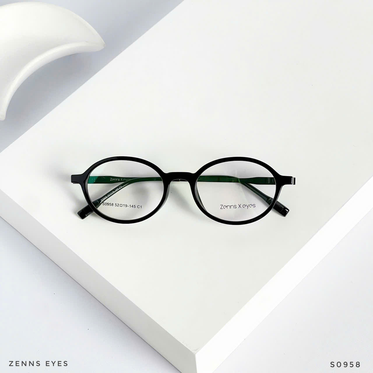 Kính Oval Zenns Eyes S0958 – Nhẹ, Thanh Lịch, Dễ Đeo Mọi Ngày