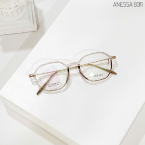 GỌNG KÍNH ANESSA DÁNG ĐA GIÁC THANH LỊCH – NHẸ ÊM, DỄ ĐEO MỖI NGÀY 8311