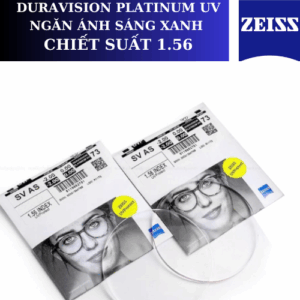 TRÒNG KÍNH CHỐNG ÁNH SÁNG XANH DURAVISION® BLUEPROTECT UV ZEISS 1.56