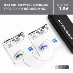 TRÒNG KÍNH ĐỔI MÀU DURAVISION® PHOTOFUSION ZEISS 1.56